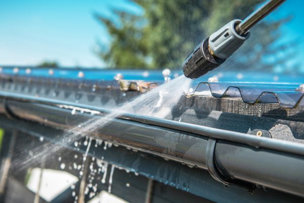 Gutter Jet Washing in Knoxville